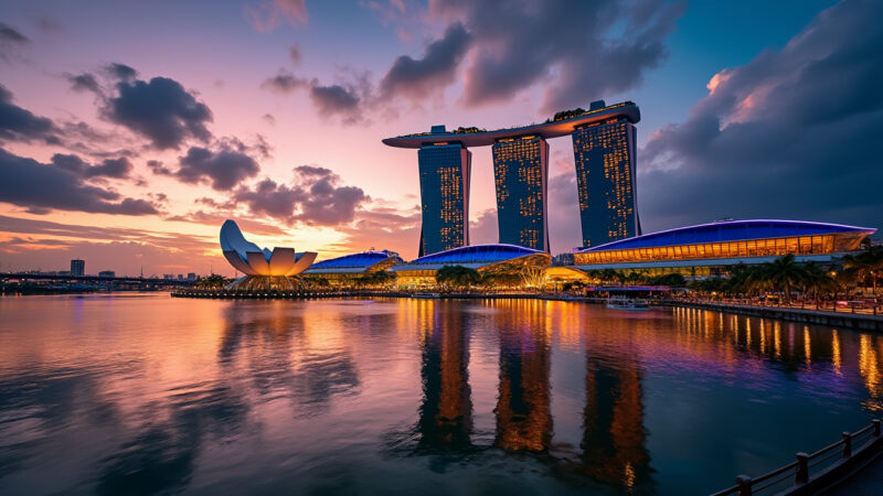 Une expérience inoubliable au casino Marina Bay Sands à Singapour