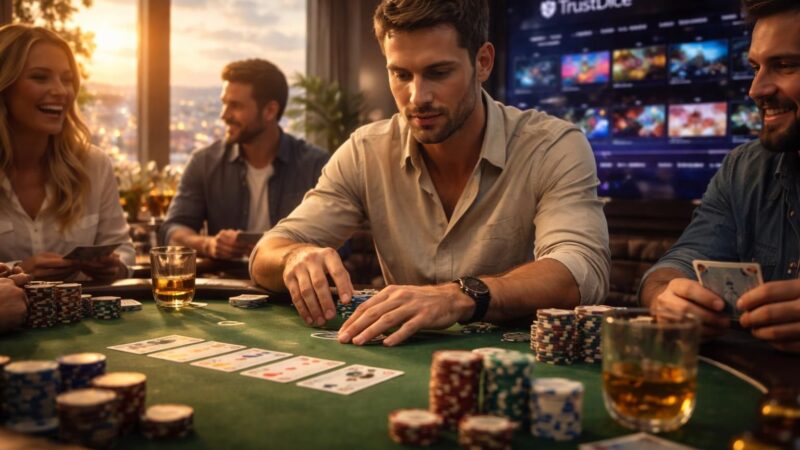 TrustDice : la plateforme incontournable pour les passionnés de jeux de hasard