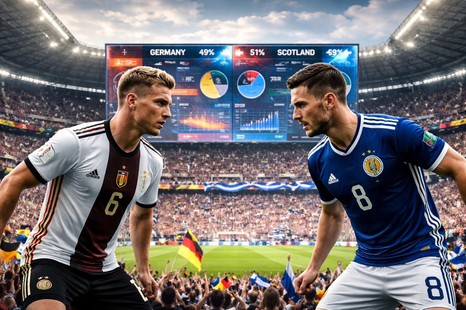 Pronostic Allemagne Écosse : Ce que les statistiques nous disent avant le match