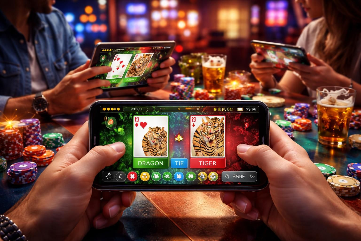 découvrez les avantages de jouer gratuitement à dragon tiger sur les plateformes mobiles : divertissement accessible, pratique, sans engagement et idéal pour s'entraîner avant de parier en argent réel.