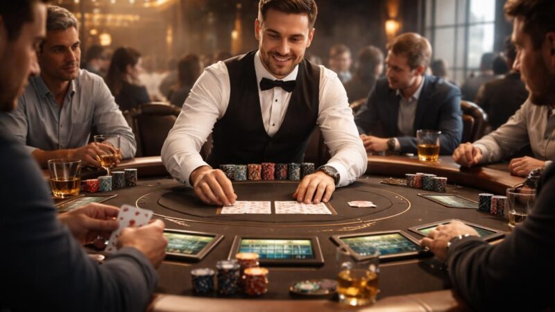 Jouer gratuitement au live casino hold’em : découvrez les options disponibles
